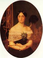 Jean Leon Gerome  - Bilder Gemälde - Portrait einer Lady