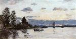 Eugene Boudin  - Bilder Gemälde - Marine