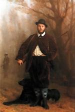 Jean Leon Gerome  - Bilder Gemälde - Portrait von Edouard Delessert