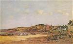 Eugene Boudin  - Bilder Gemälde - Portrieux