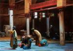 Jean Leon Gerome  - paintings - Prayer in the Mosque