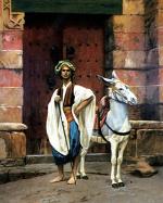 Jean Leon Gerome  - paintings - Sais and his Donkey