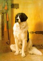 Jean Leon Gerome  - Peintures - Chien