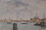 Eugene Boudin  - Bilder Gemälde - The Grand Canal