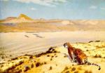 Jean Leon Gerome  - Bilder Gemälde - Tiger on the Watch