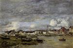 Eugene Boudin  - Bilder Gemälde - Trouville-2