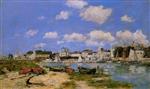 Eugene Boudin  - Bilder Gemälde - Trouville-3