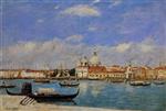 Eugene Boudin  - Bilder Gemälde - View of Venice