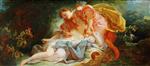 Jean Honore Fragonard - Bilder Gemälde - Cephalus and Procris