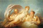 Jean Honore Fragonard - Bilder Gemälde - Die drei Grazien