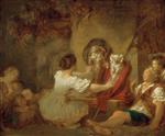 Jean Honore Fragonard - Bilder Gemälde - Education is all