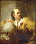 Jean Honore Fragonard  - Bilder Gemälde - Portrait of Jérôme de La Lande