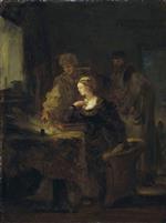 Jean Honore Fragonard  - Bilder Gemälde - The Abdication of Mary, Queen of Scots