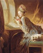 Jean Honore Fragonard  - Bilder Gemälde - The Love Letter