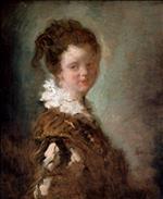 Jean Honore Fragonard  - Bilder Gemälde - Young Woman