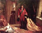 William Powell Frith - Bilder Gemälde - An Incident in the Life of Lady Mary Wortley Montague