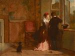 William Powell Frith - Bilder Gemälde - Lovers' Meeting