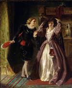 William Powell Frith  - Bilder Gemälde - Olivia unveiling