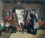 William Powell Frith  - Bilder Gemälde - Scene from The Spectator