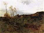 Henri Joseph Harpignies - Bilder Gemälde - Landscape at Dusk