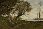 Henri Joseph Harpignies  - Bilder Gemälde - The Lake