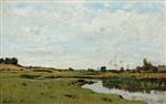 Henri Joseph Harpignies  - Bilder Gemälde - The Winding River