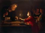 Gerrit van Honthorst - Bilder Gemälde - Childhood of Christ