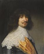 Gerrit van Honthorst  - Bilder Gemälde - Portrait of a Gentleman