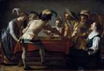 Gerrit van Honthorst  - Bilder Gemälde - The Backgammon Game