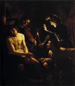 Gerrit van Honthorst  - Bilder Gemälde - The Mocking of Christ