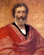 Lord Frederic Leighton  - Bilder Gemälde - Selbstportrait