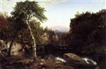 John Frederick Kensett - Bilder Gemälde - Adirondack Scenery
