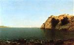 John Frederick Kensett - Bilder Gemälde - Bay of Newport