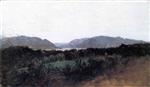 John Frederick Kensett  - Bilder Gemälde - Hudson River