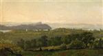 John Frederick Kensett  - Bilder Gemälde - Hudson River Looking towards Haverstraw