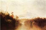 John Frederick Kensett  - Bilder Gemälde - Mountain Lake