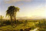 John Frederick Kensett  - Bilder Gemälde - New England Scenery