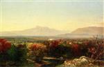 John Frederick Kensett  - Bilder Gemälde - October Day in the White Mountains