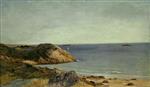 John Frederick Kensett  - Bilder Gemälde - Rocky Coast