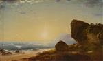 John Frederick Kensett  - Bilder Gemälde - Seashore