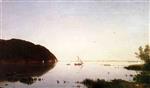 John Frederick Kensett  - Bilder Gemälde - Shrewsbury River
