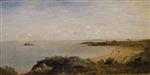 John Frederick Kensett  - Bilder Gemälde - Swampscott Beach