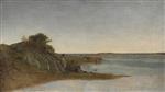 John Frederick Kensett  - Bilder Gemälde - View near Newport