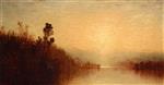 John Frederick Kensett  - Bilder Gemälde - View of Lake George