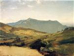 John Frederick Kensett  - Bilder Gemälde - View of Mount Mansfield