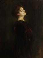 Franz von Lenbach  - paintings - Elsa Mothwurf