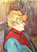 Henri de Toulouse Lautrec - Bilder Gemälde - Bewohnerin eines Freudenhauses