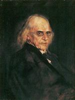 Franz von Lenbach  - Bilder Gemälde - Theodor Mommsen