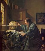 Jan Vermeer van Delft - paintings - Der Astronom
