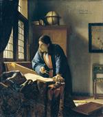 Jan Vermeer van Delft - Bilder Gemälde - Der Geograph